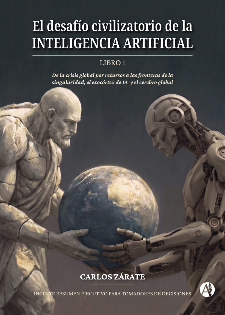 Portada del libro El desafío civilizatorio de la inteligencia artificial de Carlos Zarate