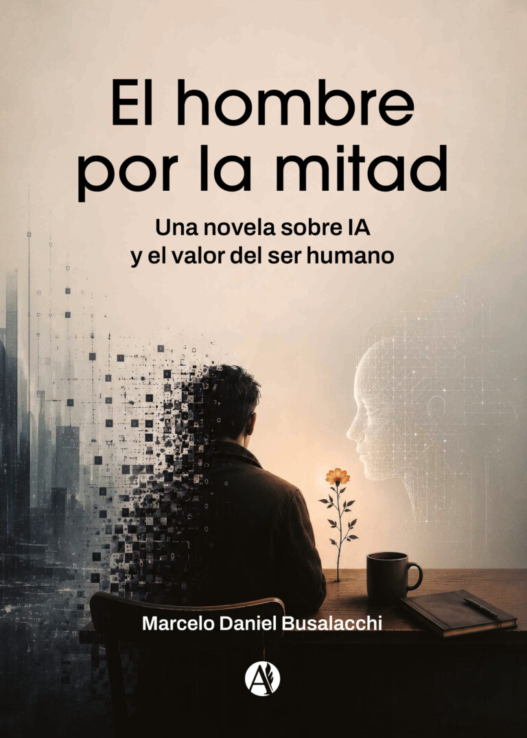 Portada del libro El hombre por la mitad de Marcelo Daniel Busalacchi