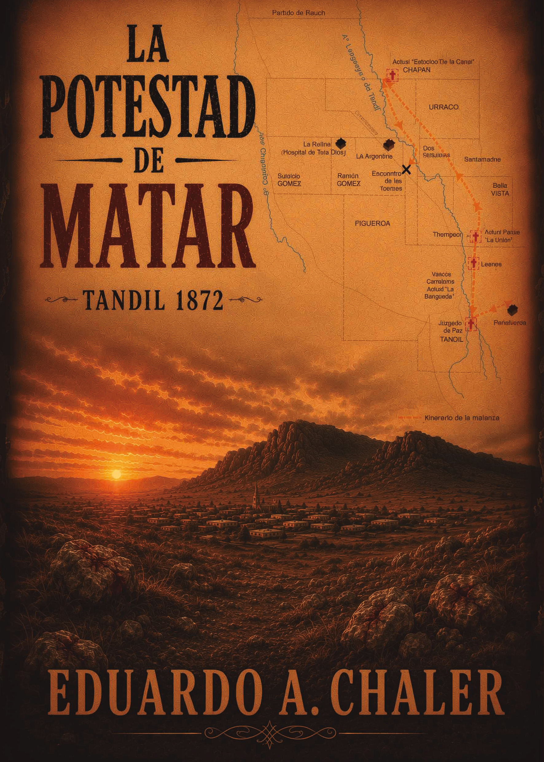 Portada del libro La potestad de matar de Eduardo A. Chaler