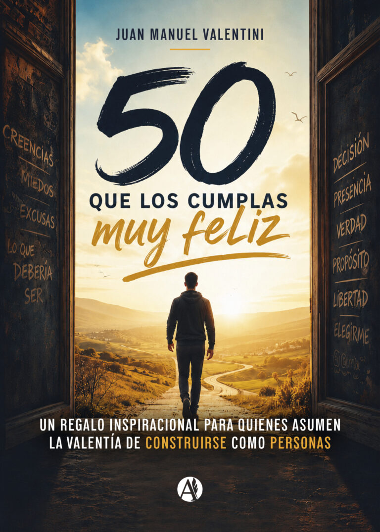 Portada del libro 50 Que los cumplas muy feliz de Juan Manuel Valentini