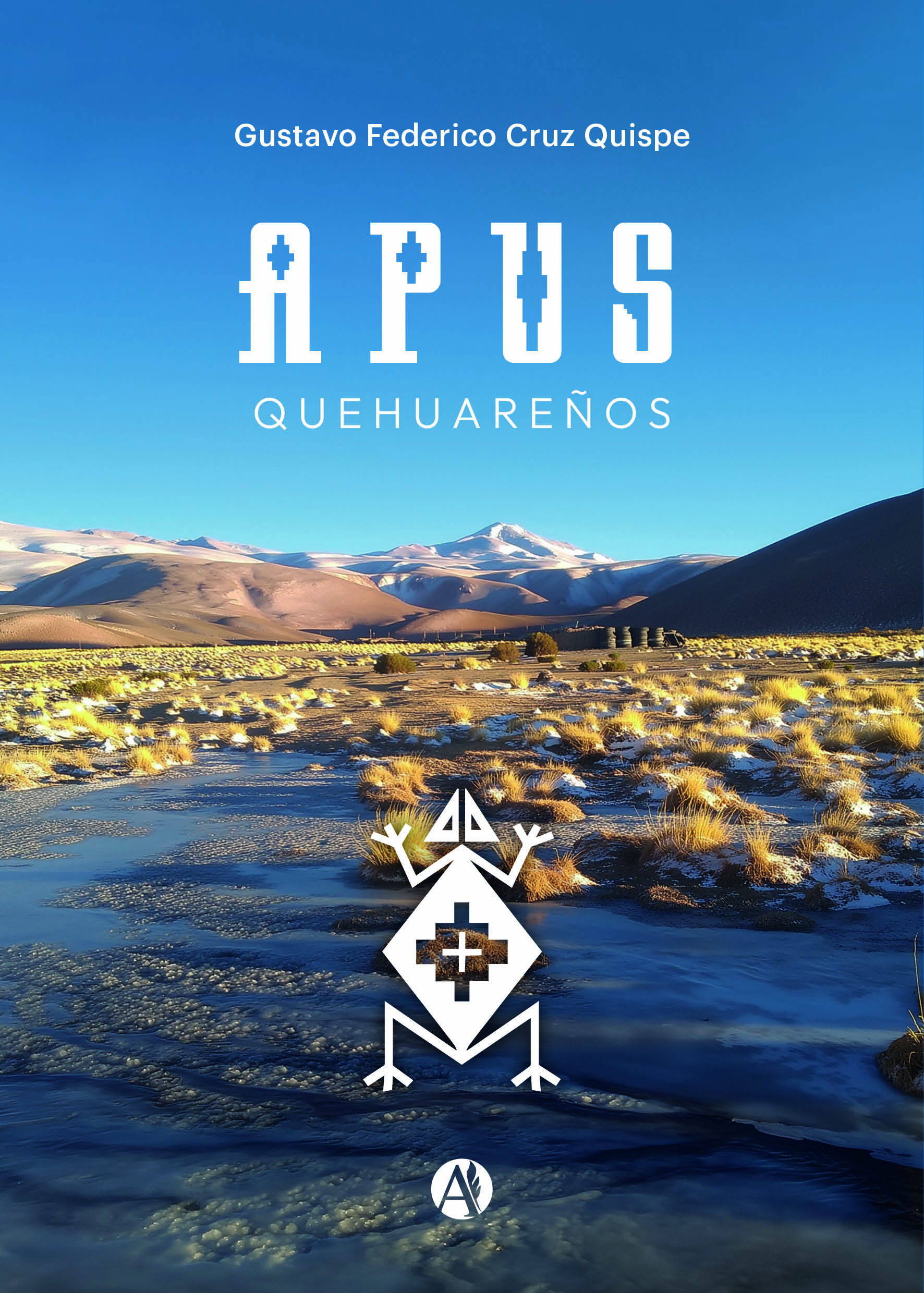Portada del libro Apus Quehuareños de Gustavo Federico Cruz Quispe.