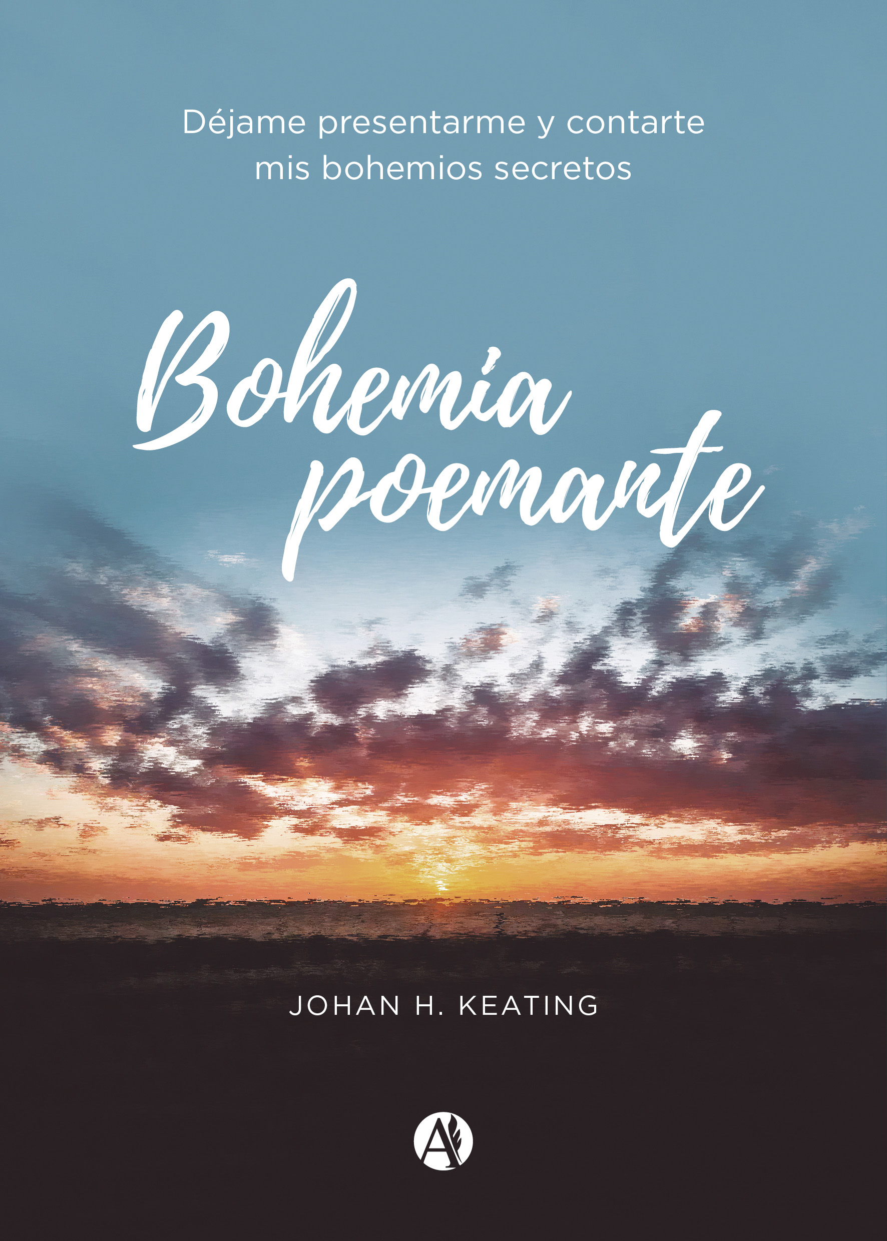 Portada del libro Bohemia Poemante de Johan H. Keating