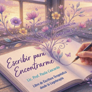 Portada del libro Escribir para Encontrarme de Lic. Prof. Paola Cascardo