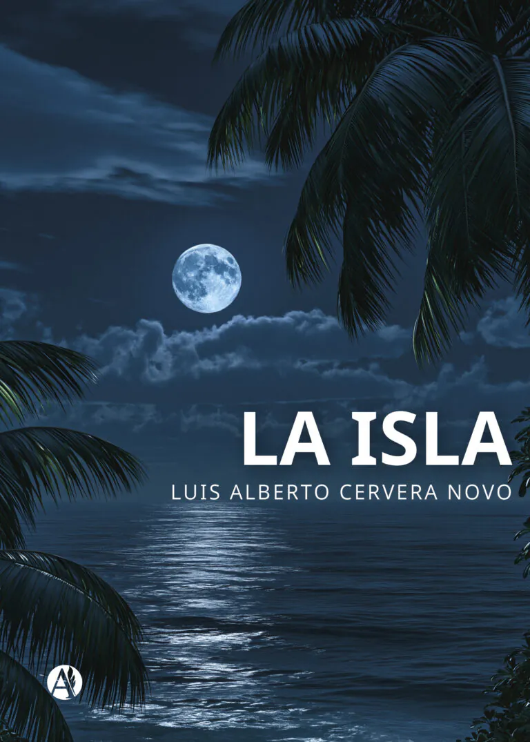 Portada del libro La isla de Luis Alberto Cervera Novo.