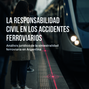 Portada del libro La responsabilidad civi en los accidentes ferroviarios de Wilhelm Leifermann.