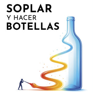 Portada del libro Soplar y hacer botellas de Marcela Baudino