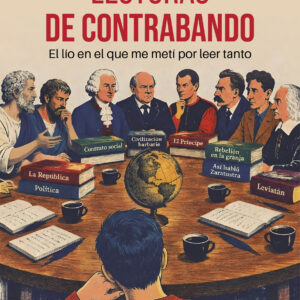 Portada del libro Lecturas de contrabando de Mateo Andrés Rodríguez