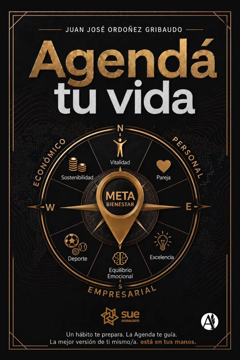 Portada del libro Agendá tu vida de Juan José Ordoñez Gribaudo