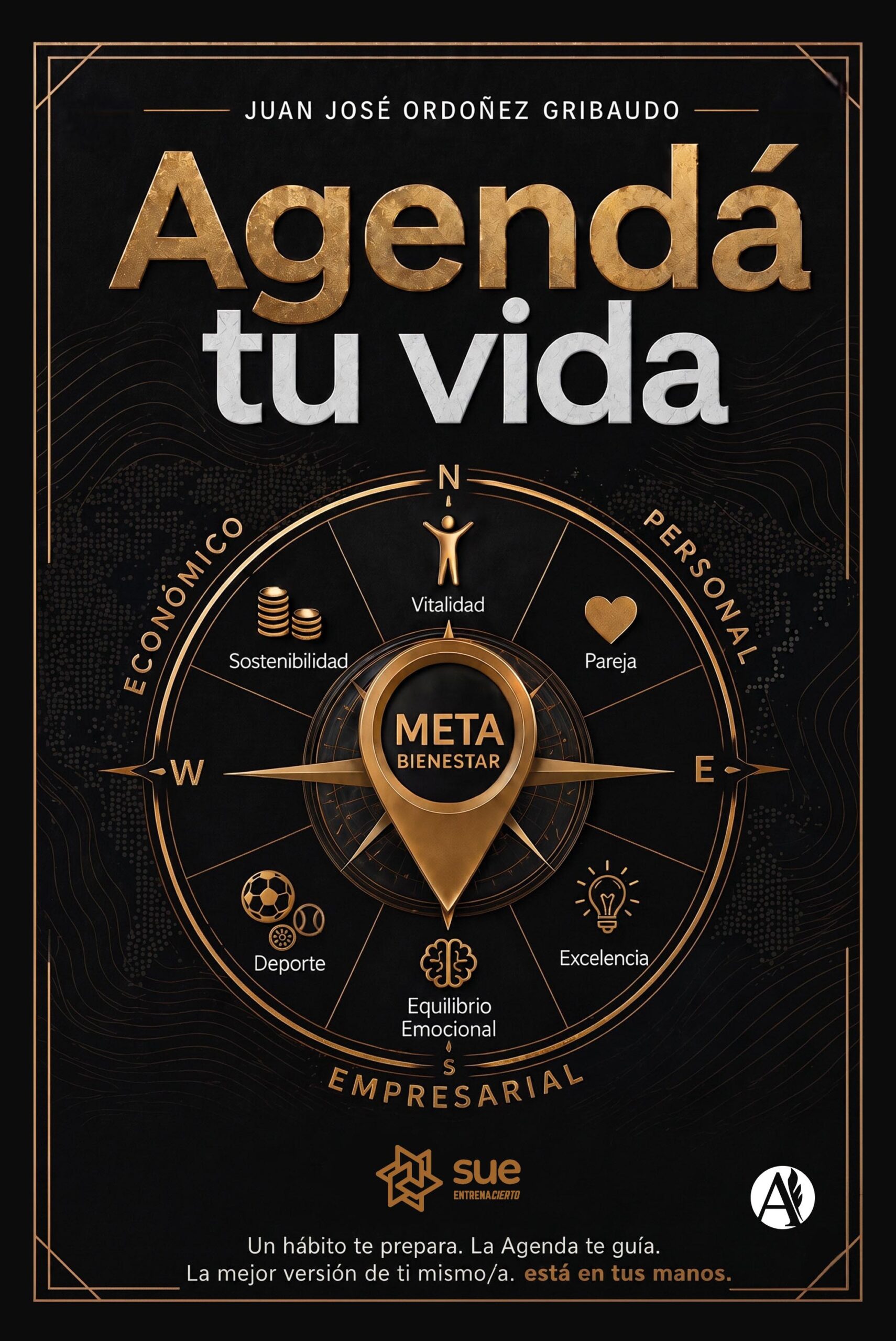 Portada del libro Agendá tu vida de Juan José Ordoñez Gribaudo
