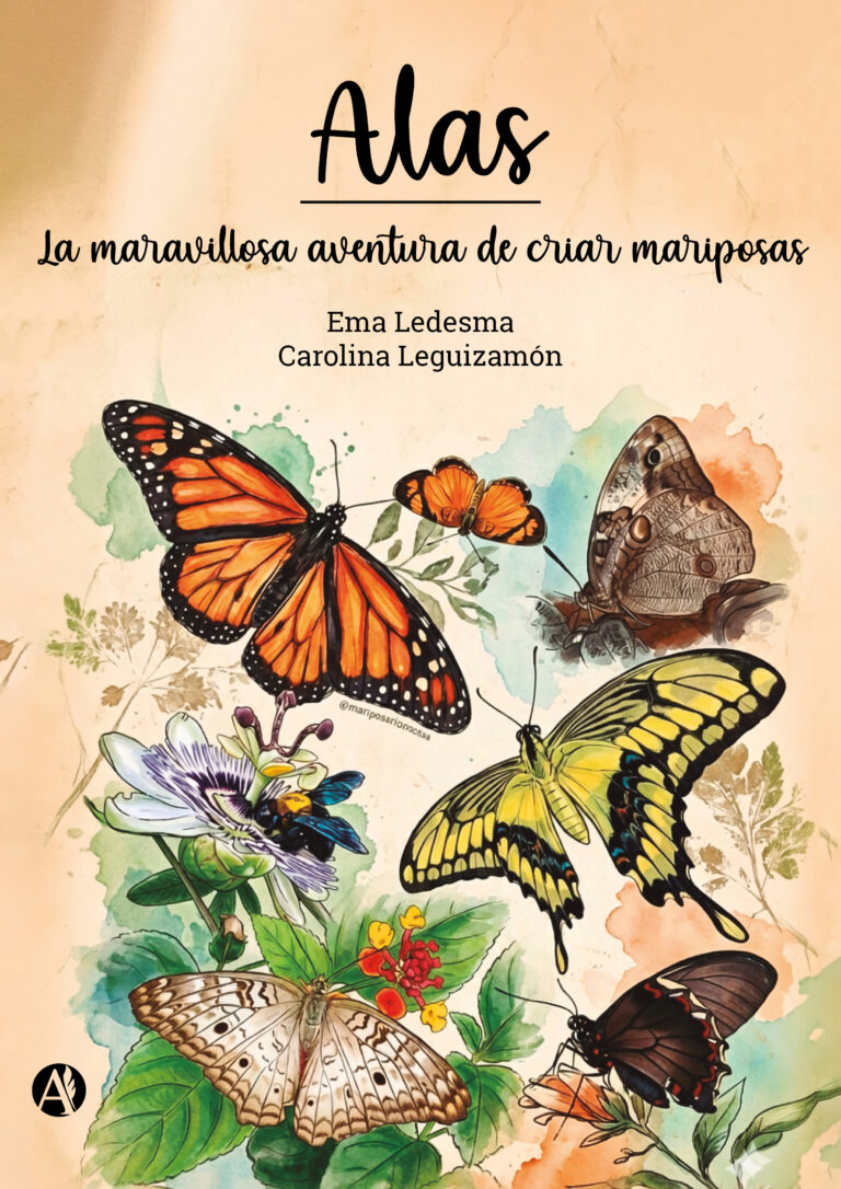 Portada del libro Alas de Ema Ledesma y Carolina Leguizamón.