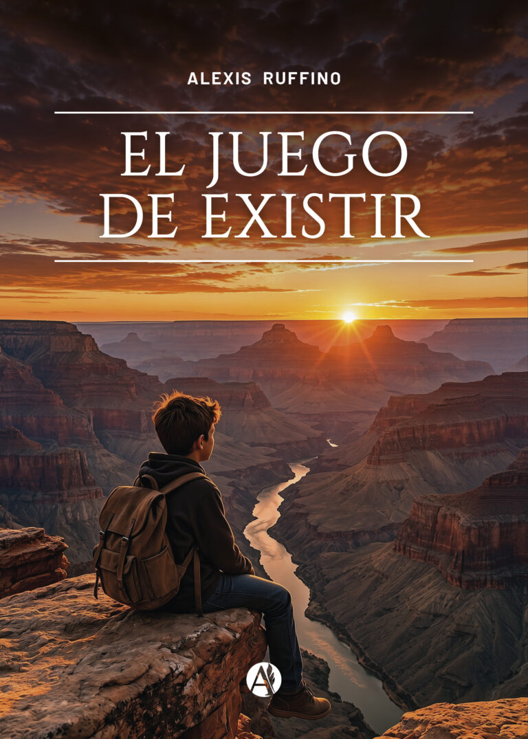 Portada de libro El juego de existir de Alexis Ruffino.