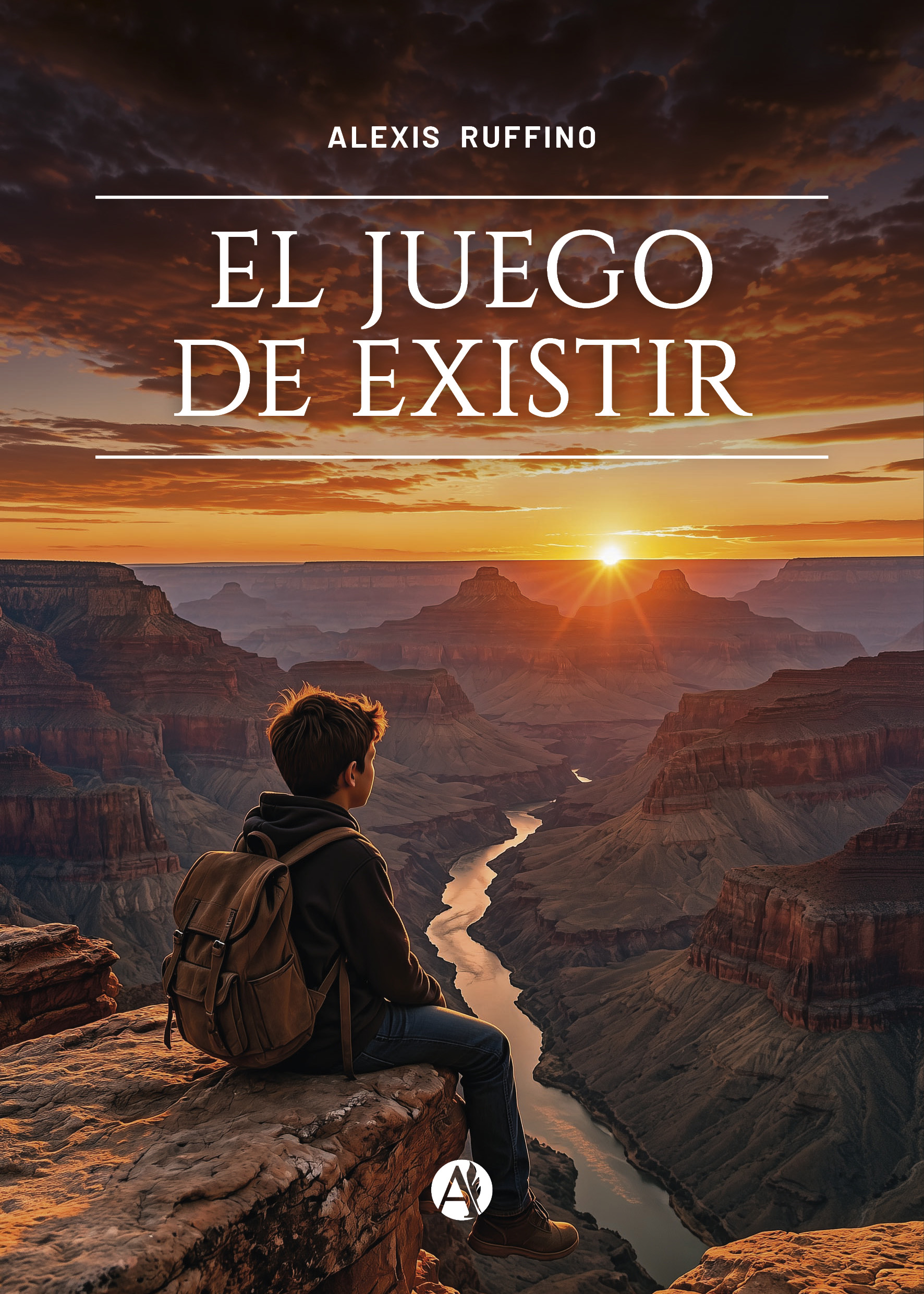 Portada de libro El juego de existir de Alexis Ruffino.