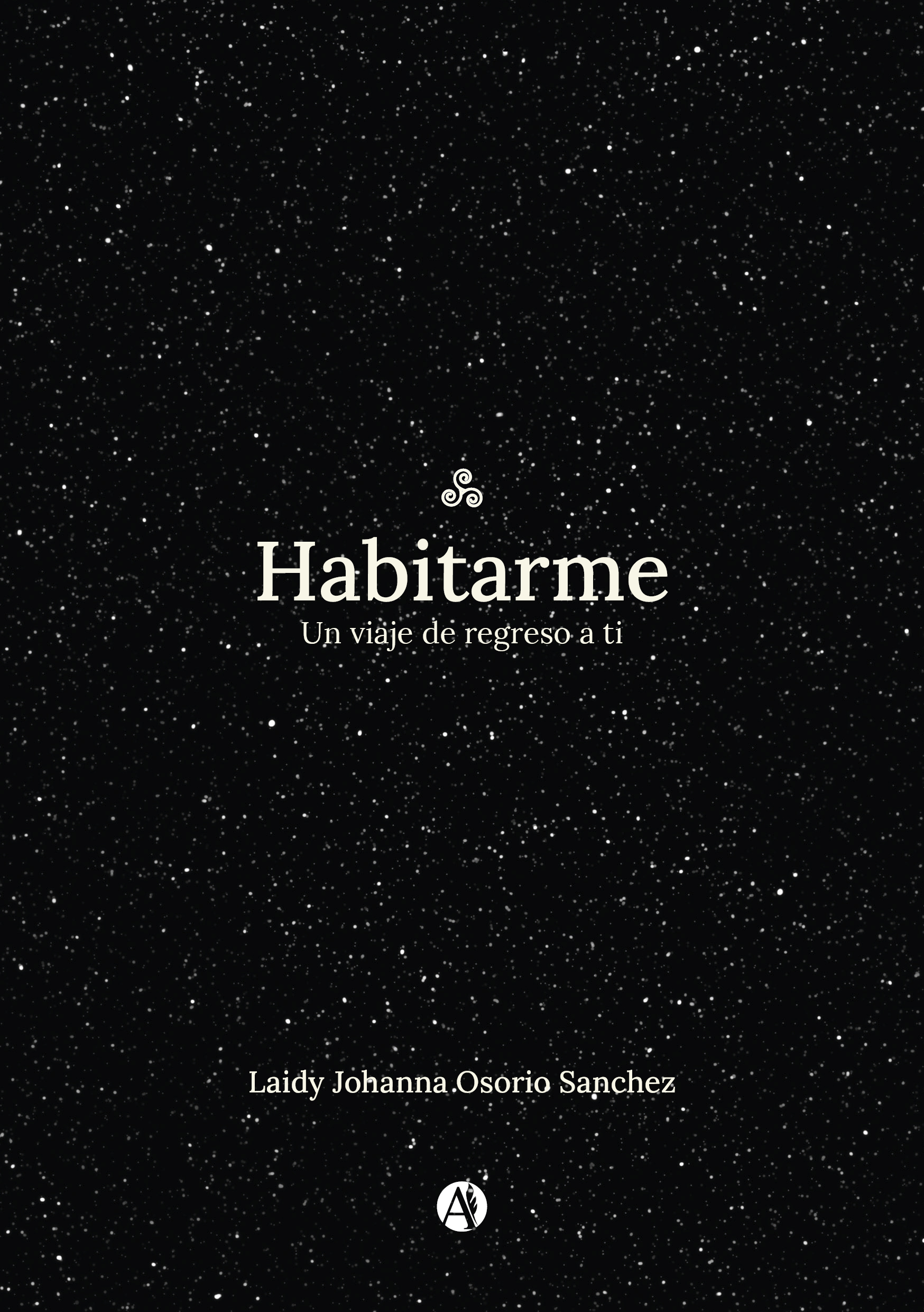 Portada del libro Habitarme Un viaje de regreso a ti de Laidy Johanna Osorio Sanchez.