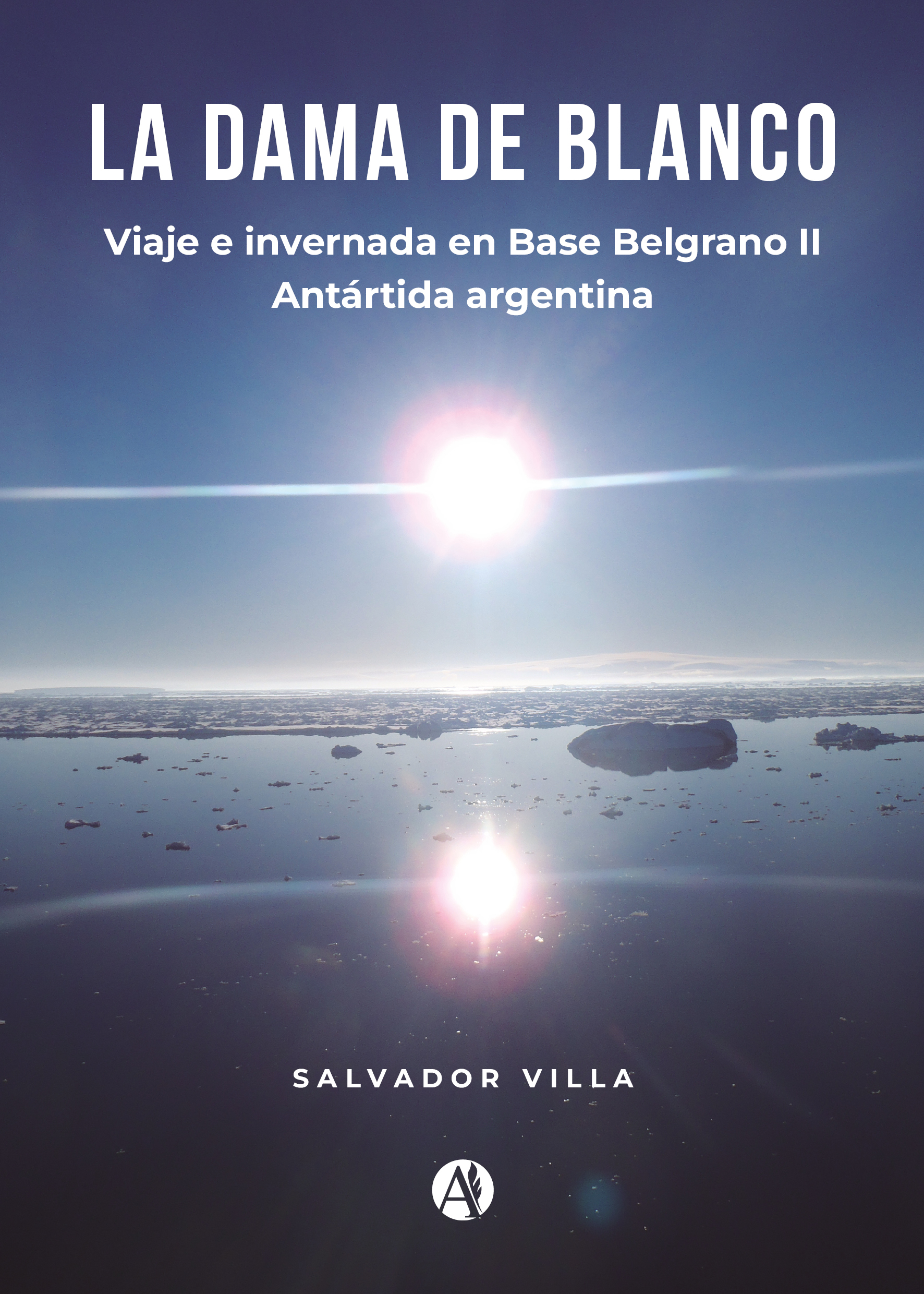 Portada del libro La Dama de blanco de Salvador Villa.