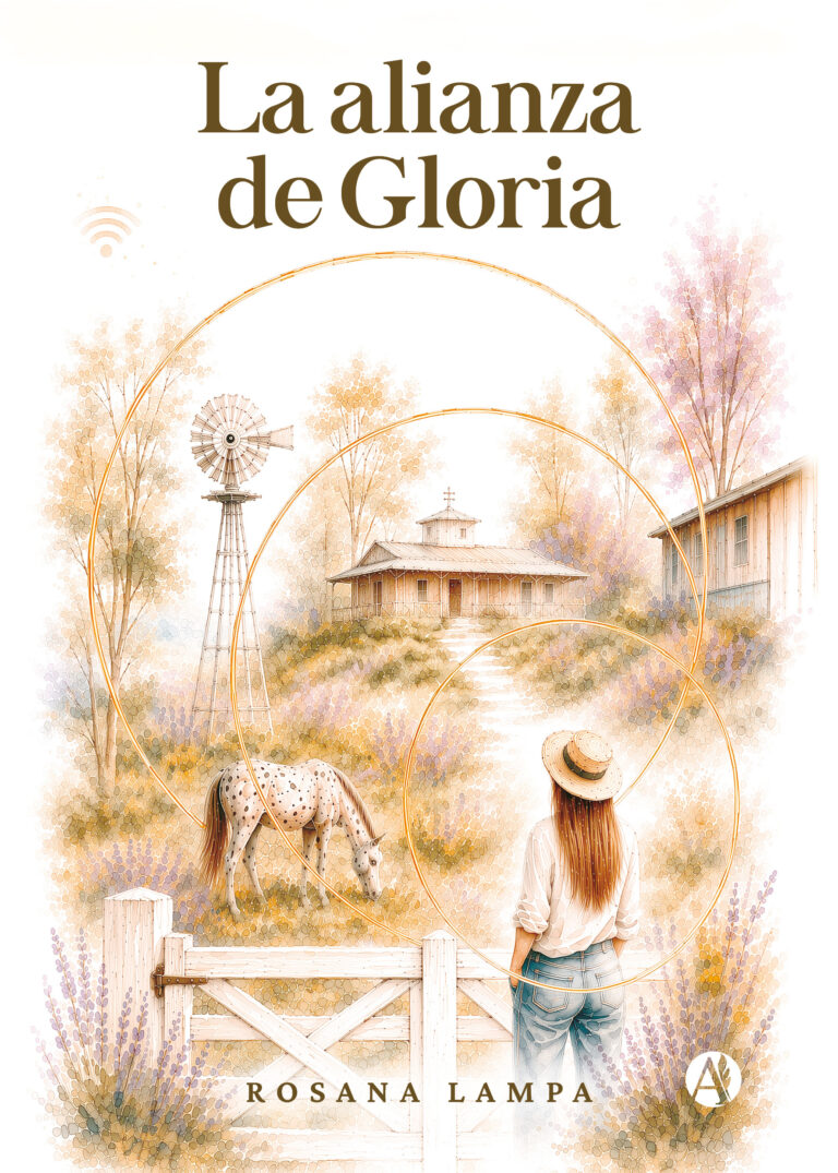 Portada del libro La alianza de Gloria de Rosana Lampa.