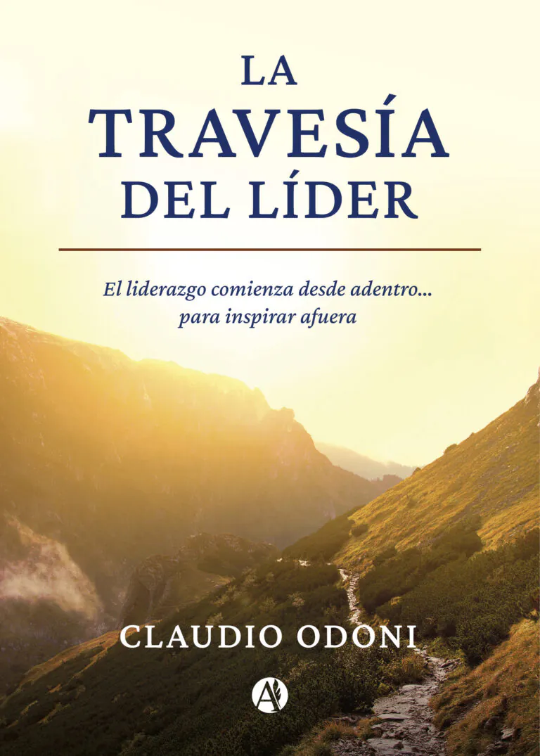 Portada del libro La travesía del líder de Claudio Odoni.