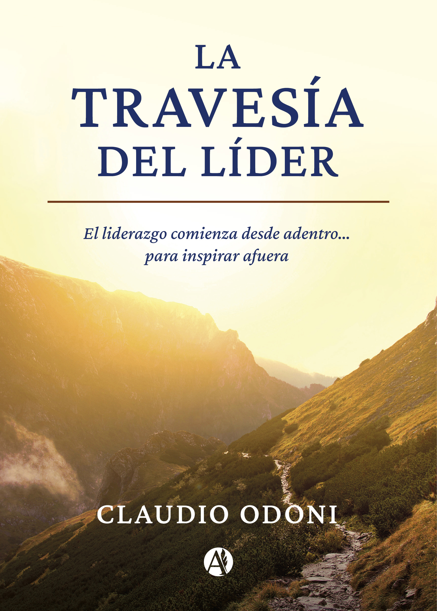 Portada del libro La travesía del líder de Claudio Odoni.