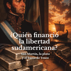 Portada del libro ¿Quién financió la libertad sudamericana? de Jorge Oscar Inchauspe.