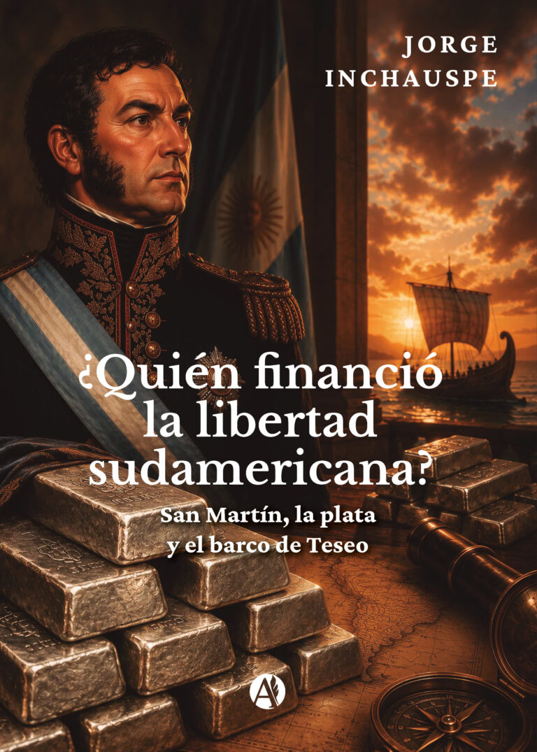 Portada del libro ¿Quién financió la libertad sudamericana? de Jorge Oscar Inchauspe.