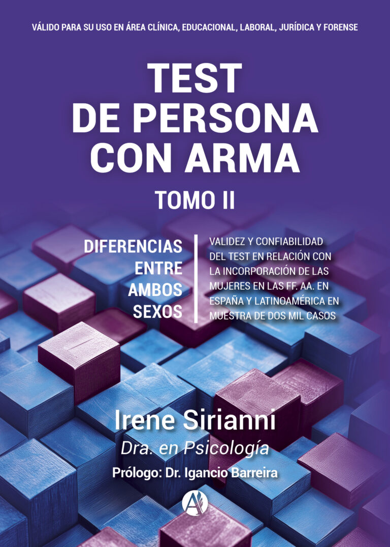 Portada del libro Test de persona con arma Tomo II de Dra Irene Sirianni.